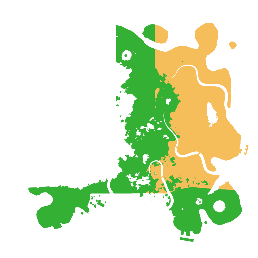 Biome Rust Map: Procedural Map, Size: 3850, Seed: 1494092604
