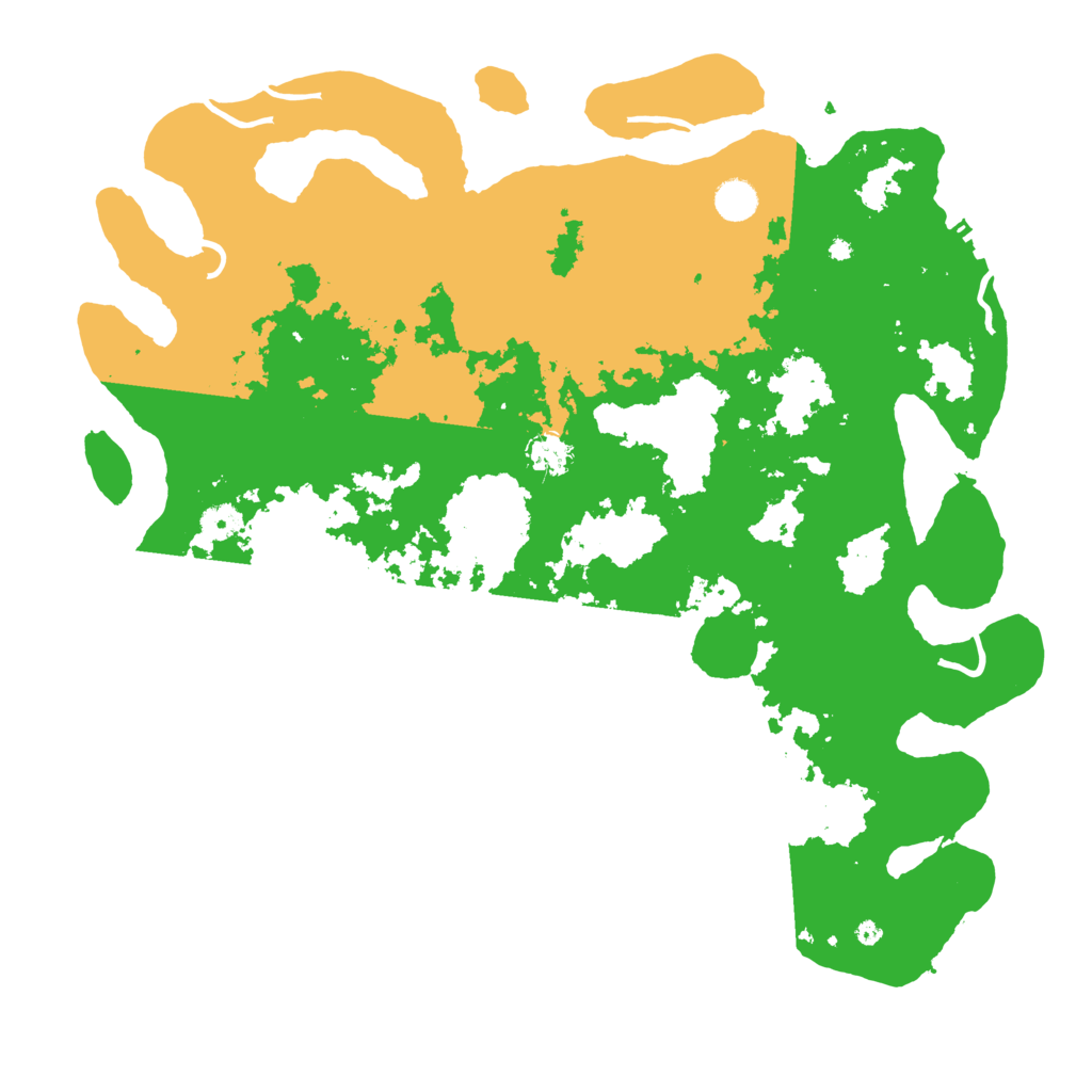 Biome Rust Map: Procedural Map, Size: 4550, Seed: 167413937