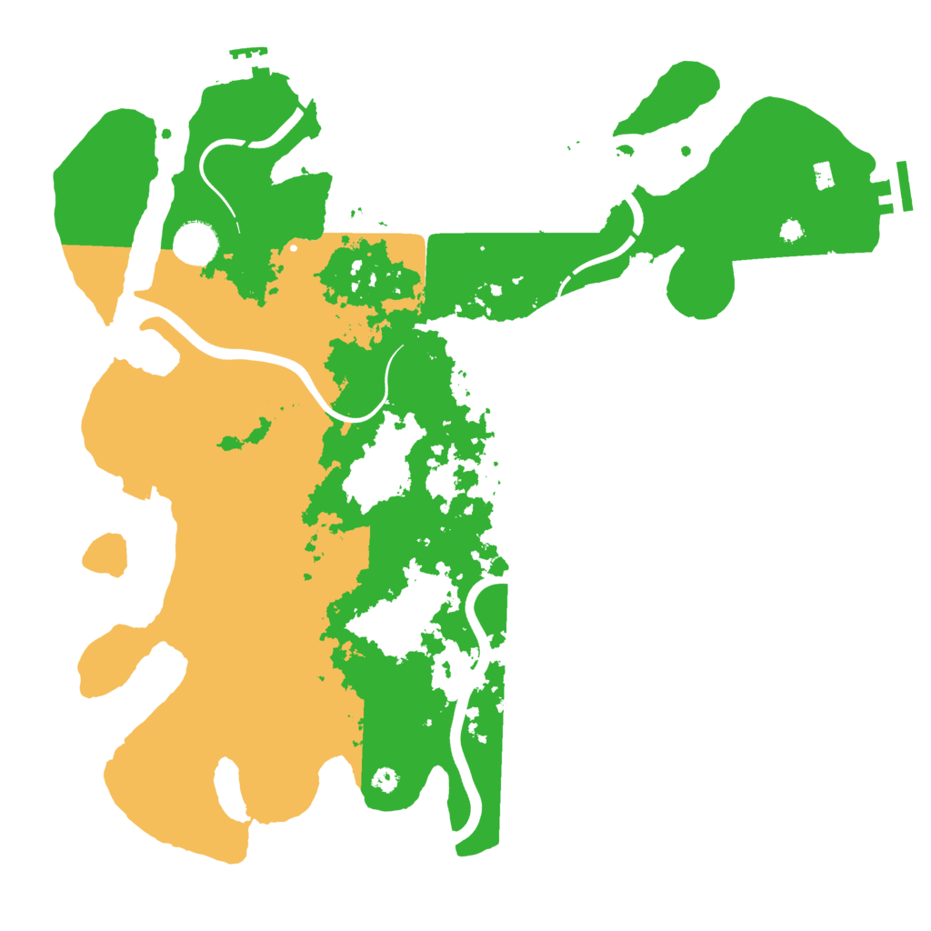 Biome Rust Map: Procedural Map, Size: 3750, Seed: 294435993
