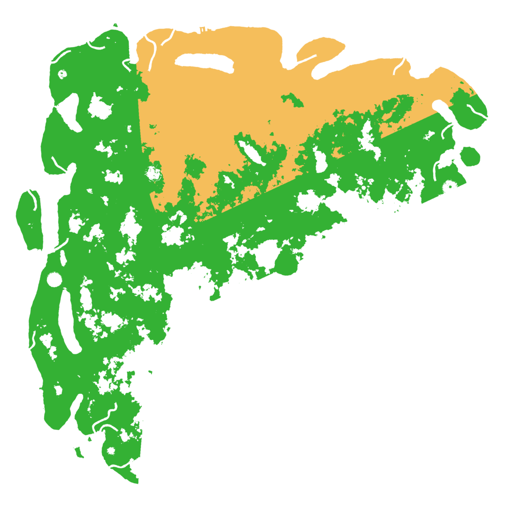 Biome Rust Map: Procedural Map, Size: 6000, Seed: 619