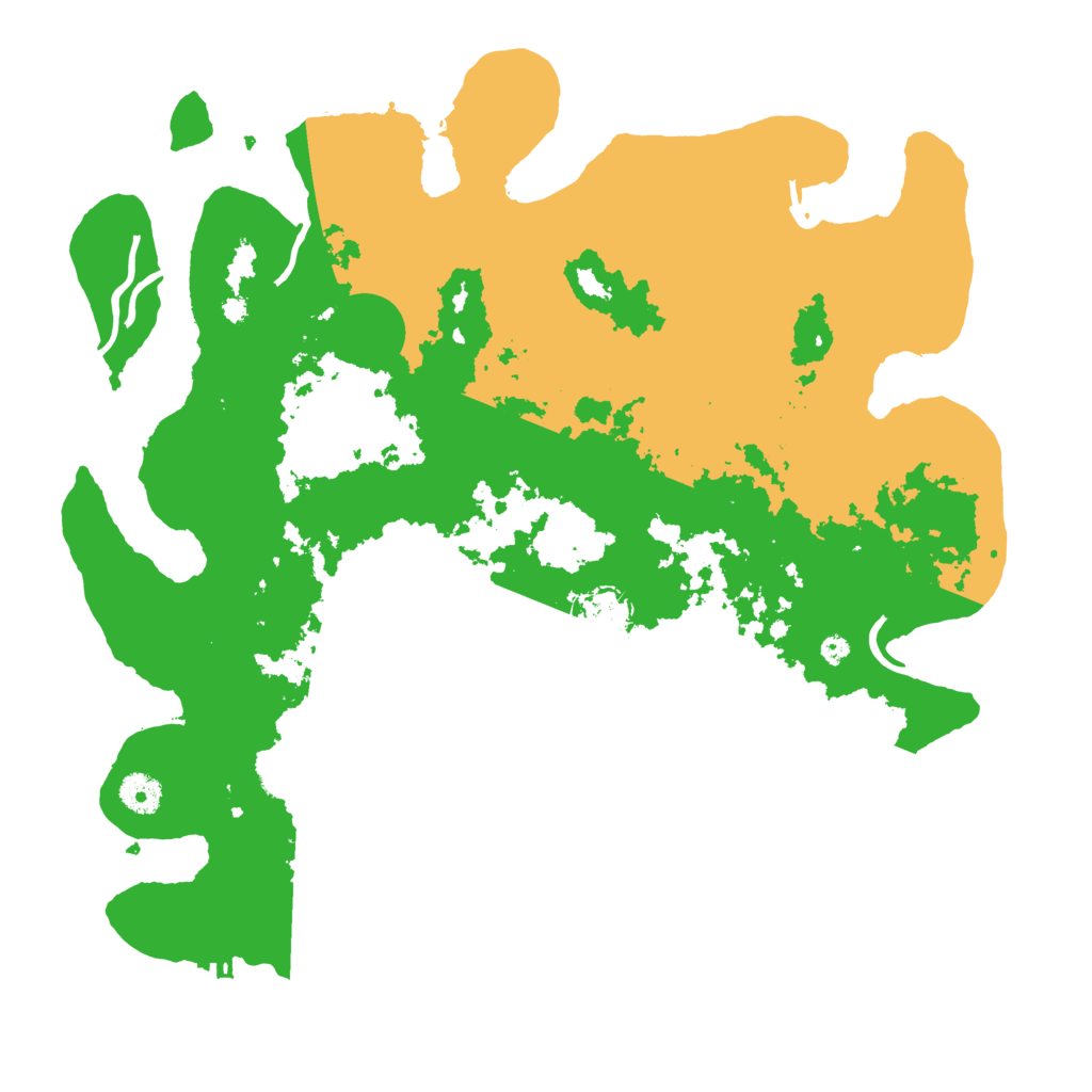 Biome Rust Map: Procedural Map, Size: 4000, Seed: 396204