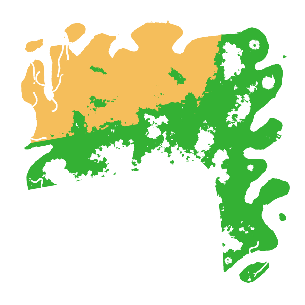 Biome Rust Map: Procedural Map, Size: 4500, Seed: 4304203