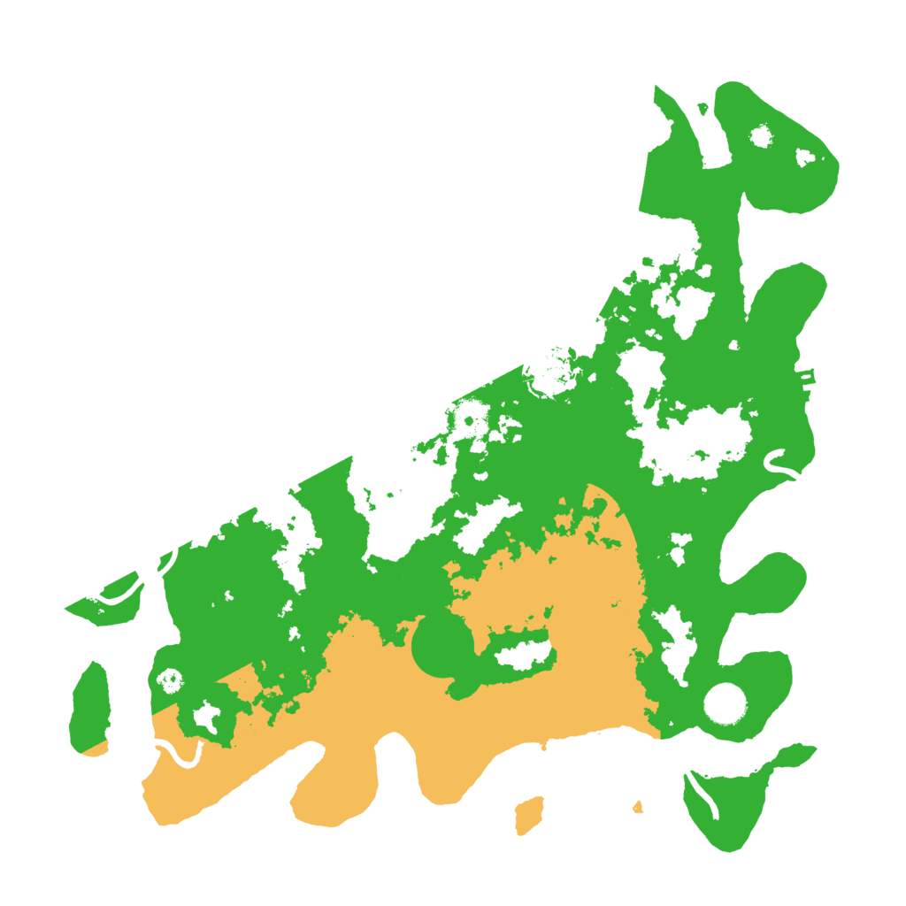 Biome Rust Map: Procedural Map, Size: 3800, Seed: 10971170