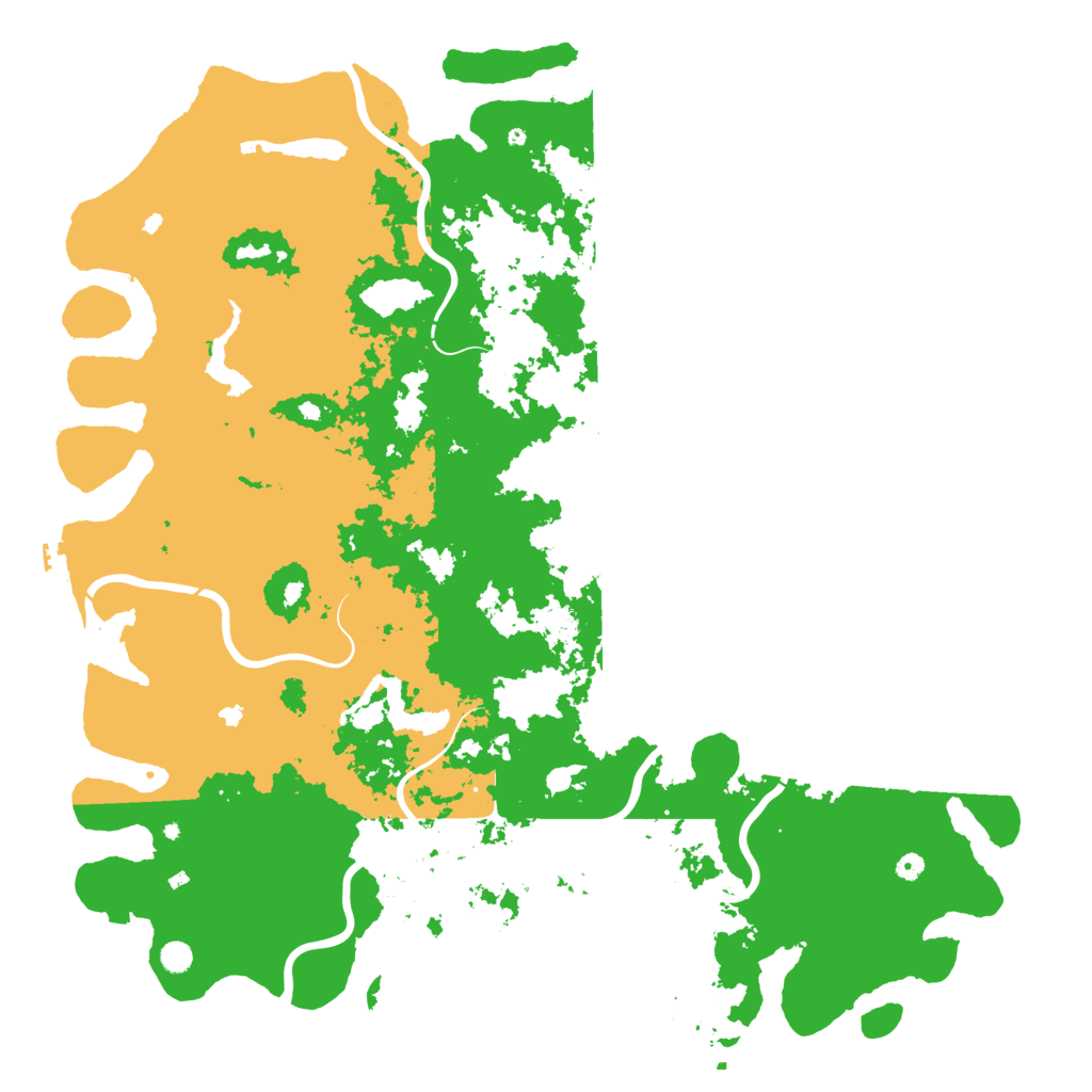 Biome Rust Map: Procedural Map, Size: 6000, Seed: 685547