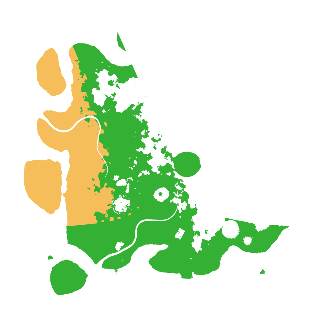 Biome Rust Map: Procedural Map, Size: 3250, Seed: 299906018