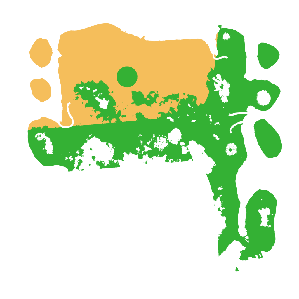 Biome Rust Map: Procedural Map, Size: 3800, Seed: 147483641