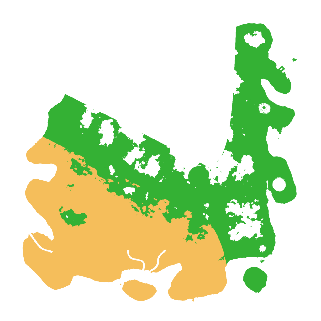 Biome Rust Map: Procedural Map, Size: 4250, Seed: 447360501