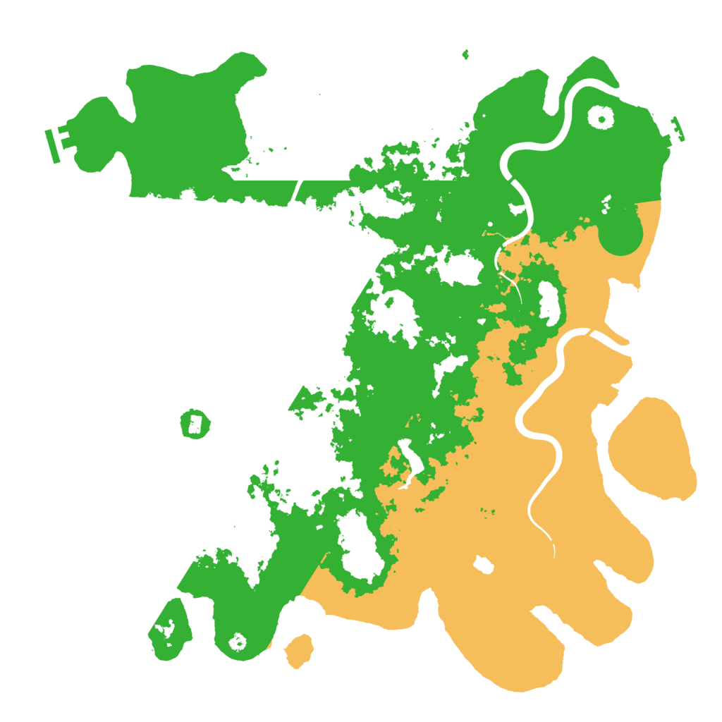 Biome Rust Map: Procedural Map, Size: 4250, Seed: 772284460