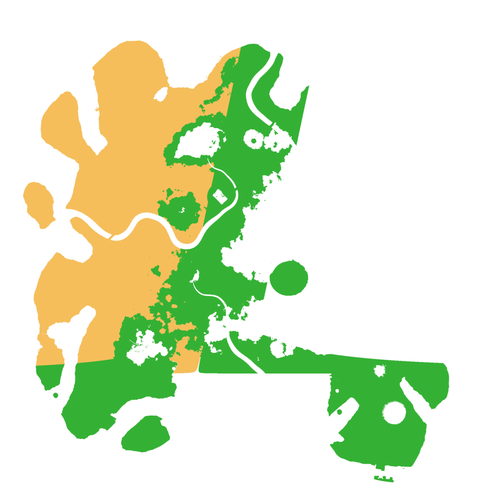 Biome Rust Map: Procedural Map, Size: 3850, Seed: 1063778371