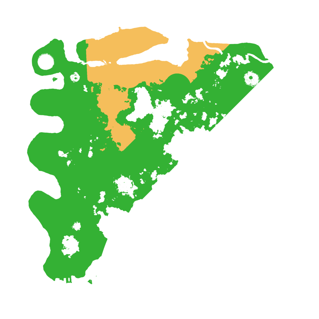 Biome Rust Map: Procedural Map, Size: 3500, Seed: 706428509