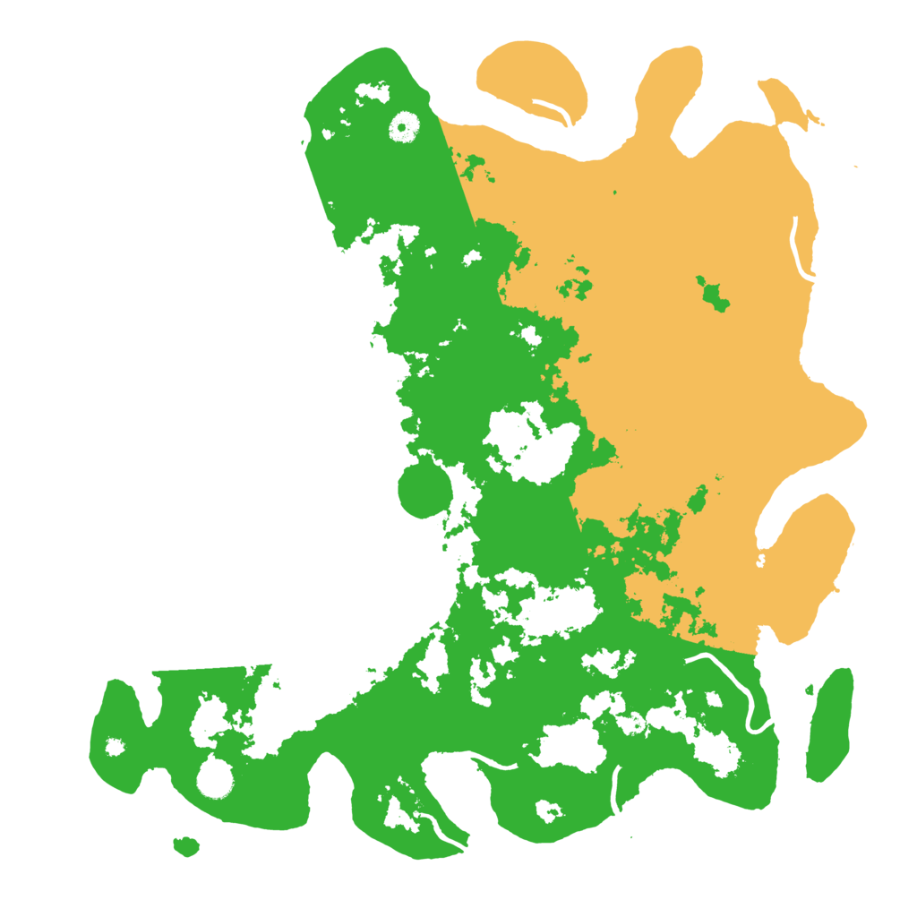 Biome Rust Map: Procedural Map, Size: 4500, Seed: 1187747299