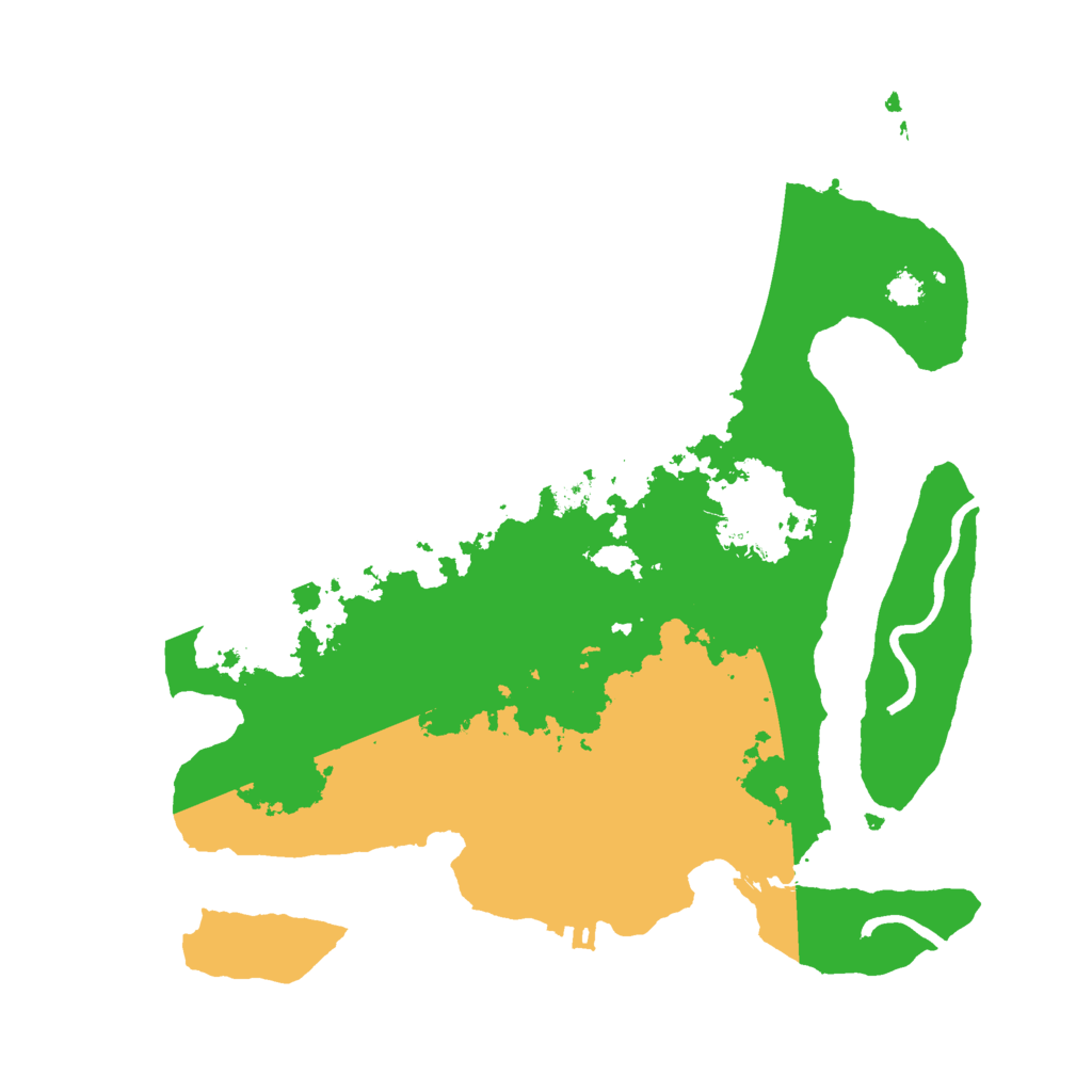 Biome Rust Map: Procedural Map, Size: 2900, Seed: 1331046088