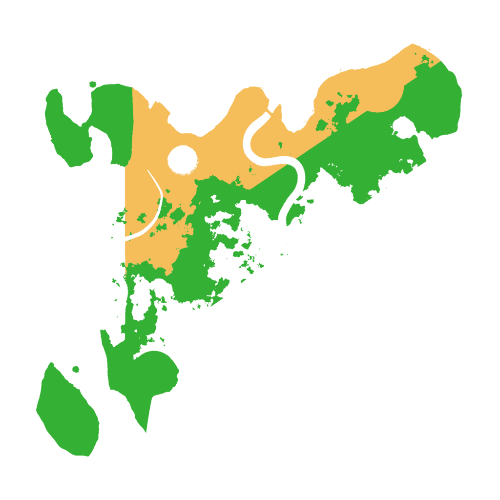 Biome Rust Map: Procedural Map, Size: 3000, Seed: 55678