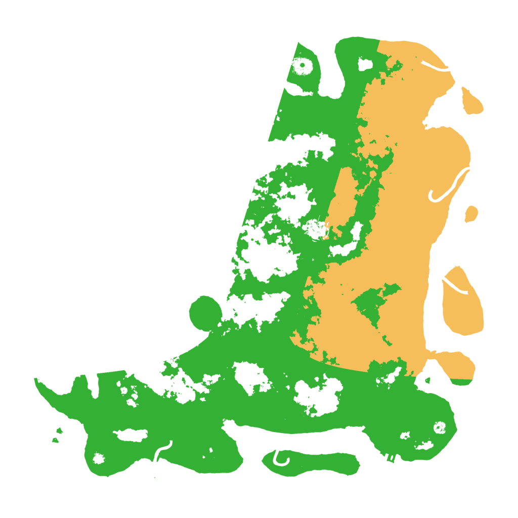 Biome Rust Map: Procedural Map, Size: 4250, Seed: 990373