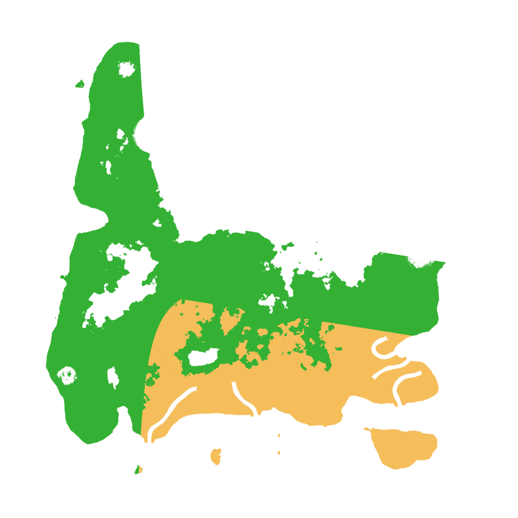 Biome Rust Map: Procedural Map, Size: 3000, Seed: 998763470