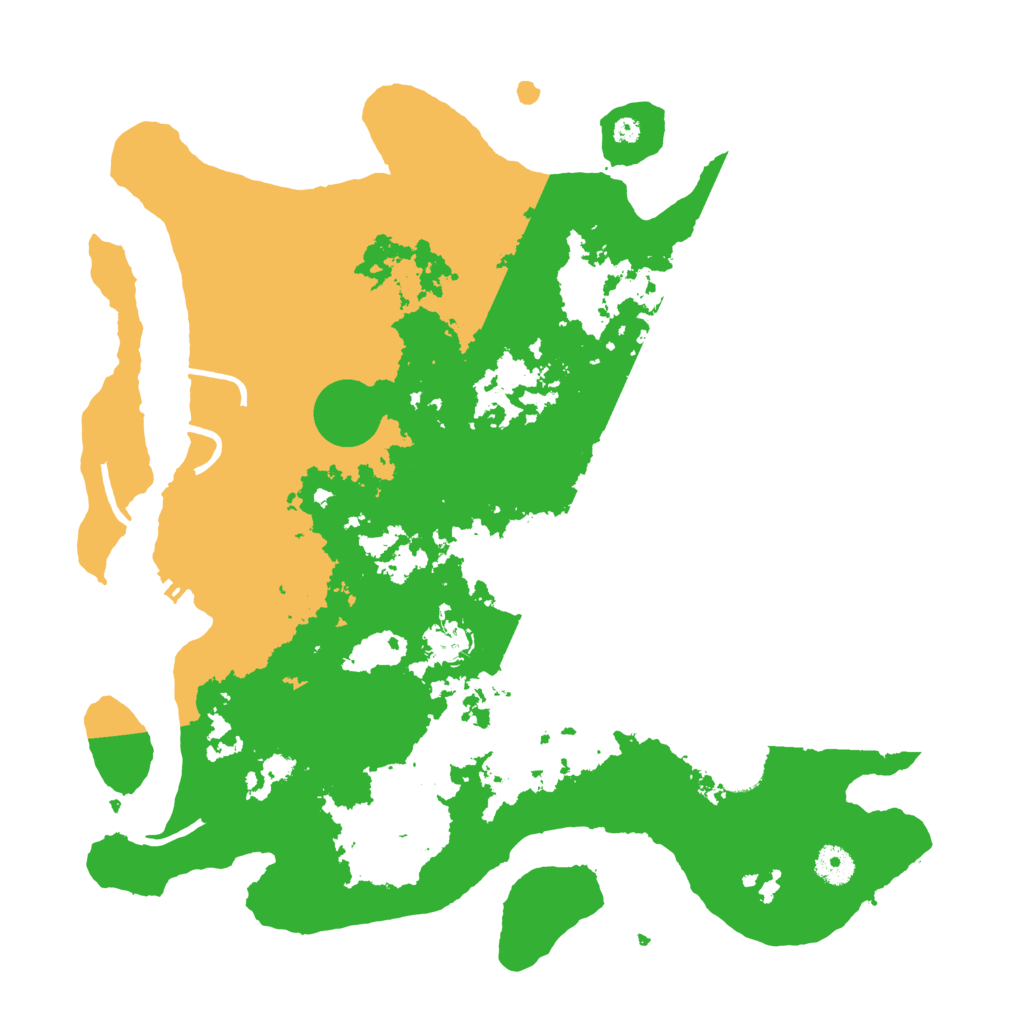 Biome Rust Map: Procedural Map, Size: 4000, Seed: 309892219