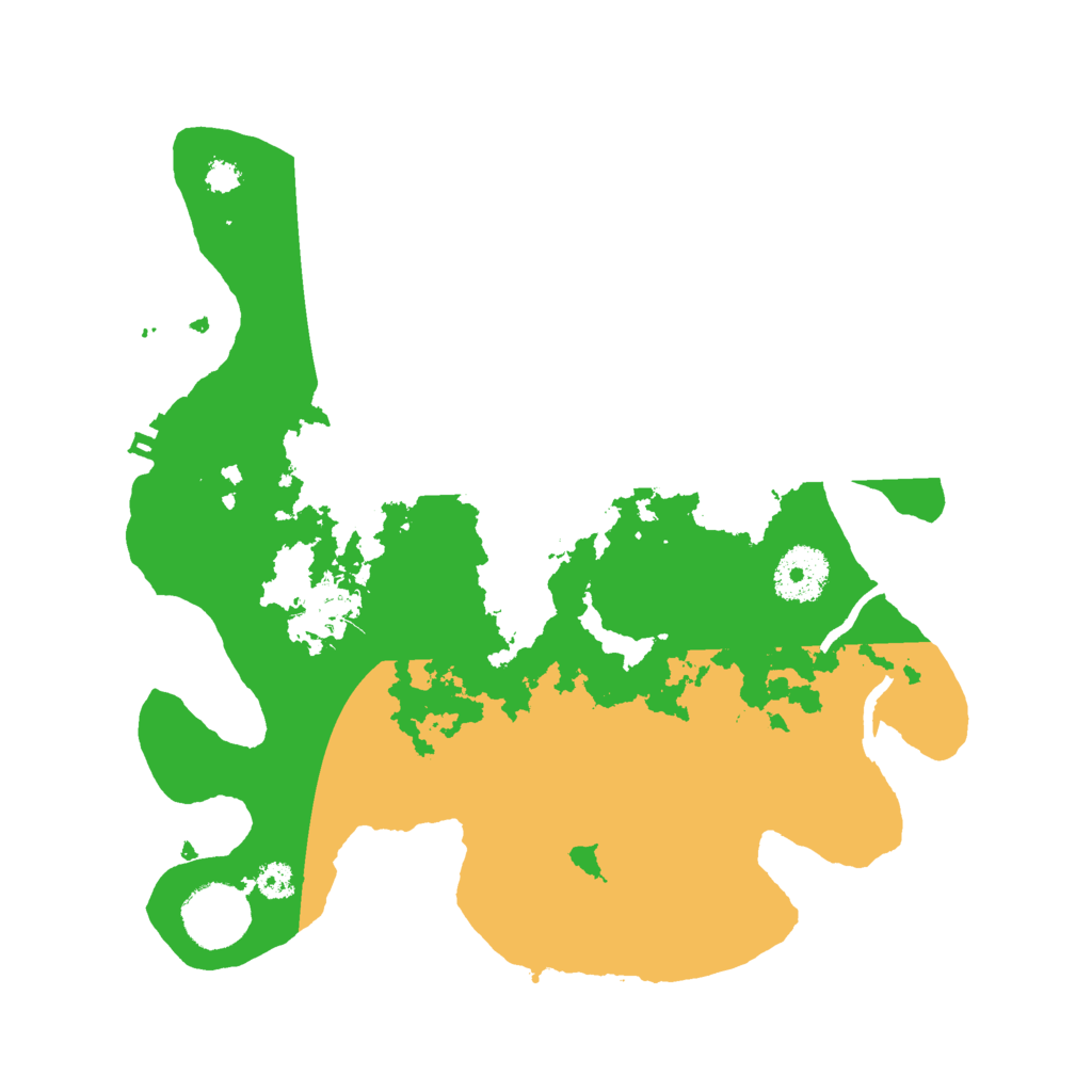 Biome Rust Map: Procedural Map, Size: 3000, Seed: 130113