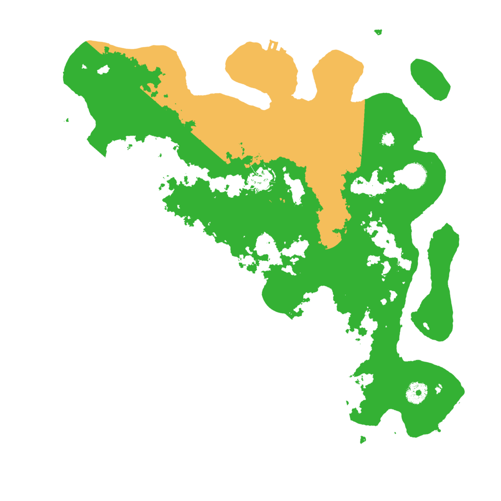 Biome Rust Map: Procedural Map, Size: 3500, Seed: 54577110