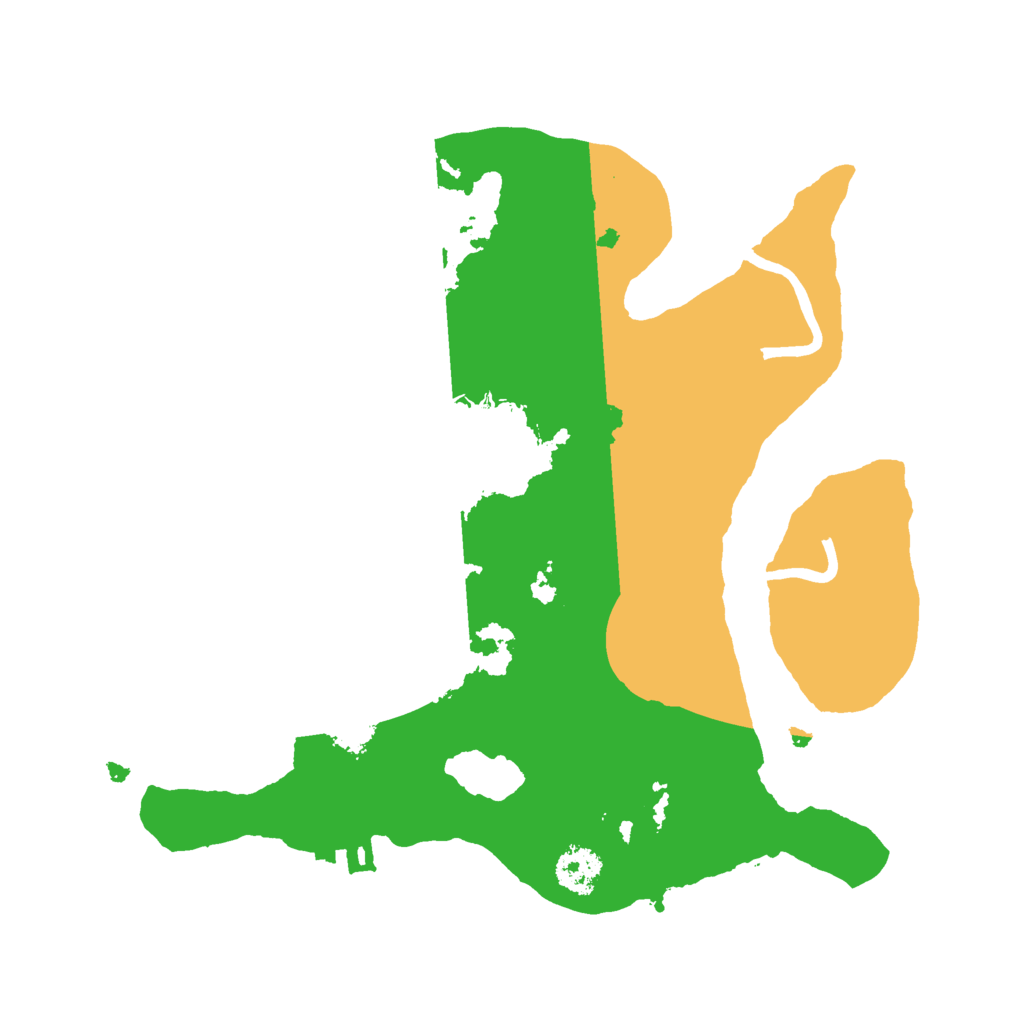 Biome Rust Map: Procedural Map, Size: 2300, Seed: 42042069