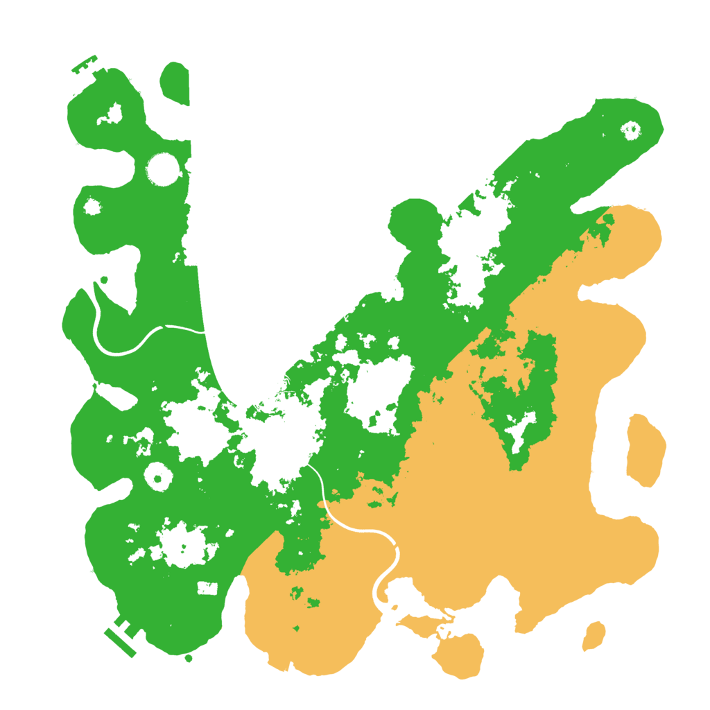 Biome Rust Map: Procedural Map, Size: 3800, Seed: 14789