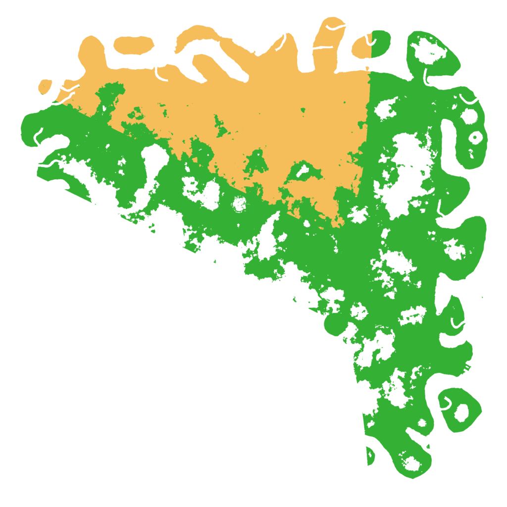 Biome Rust Map: Procedural Map, Size: 6000, Seed: 110018990