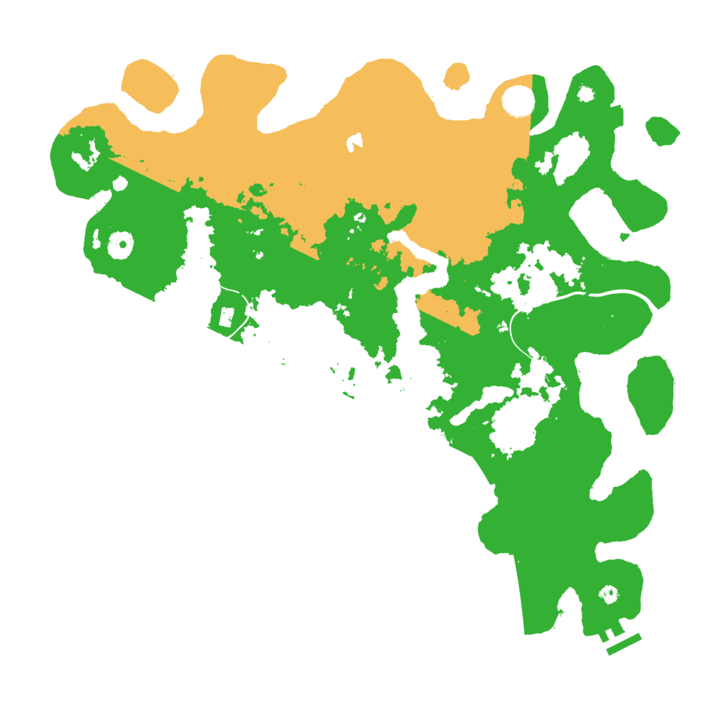 Biome Rust Map: Procedural Map, Size: 4000, Seed: 110018990