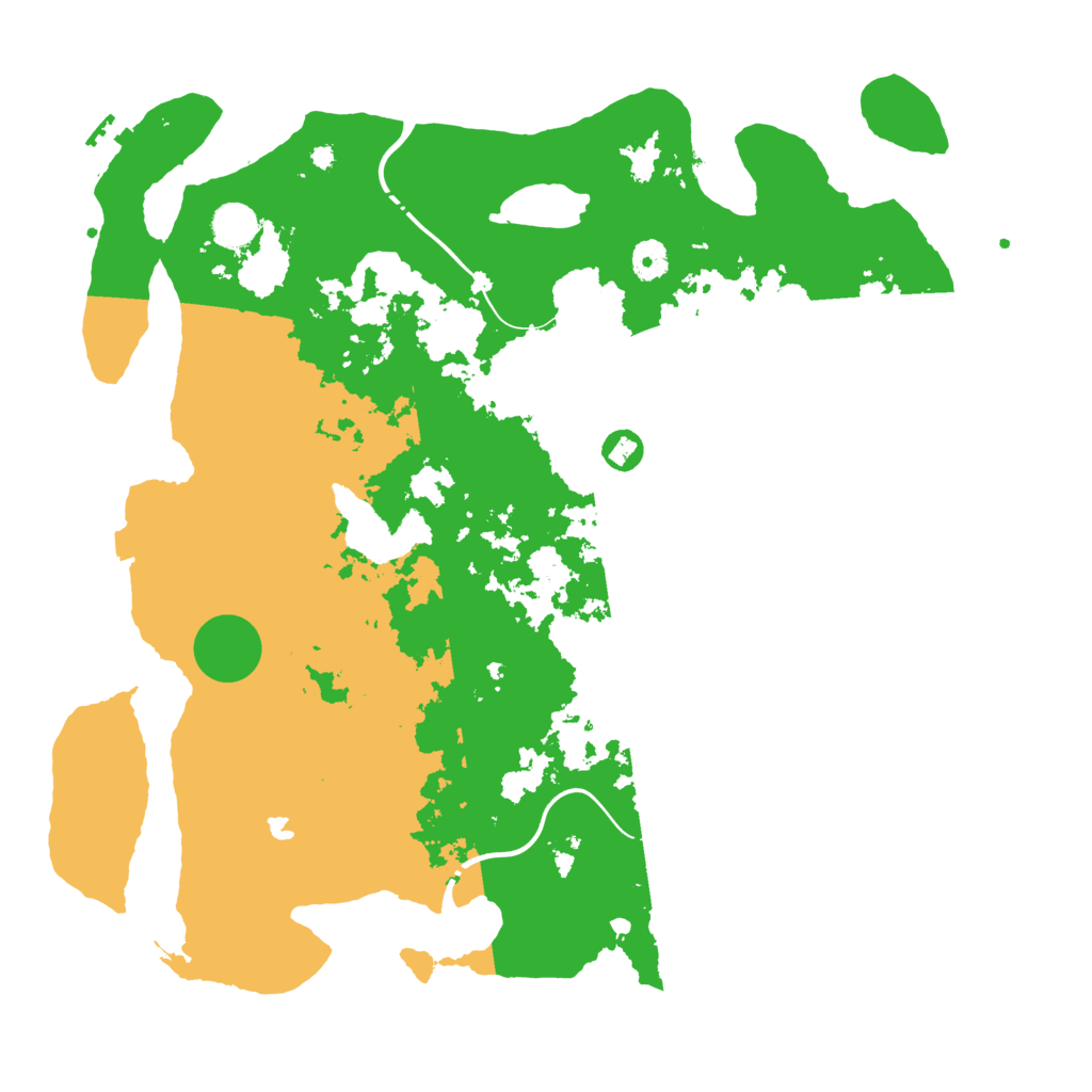 Biome Rust Map: Procedural Map, Size: 4250, Seed: 222261893