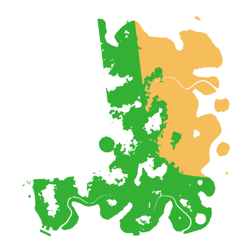 Biome Rust Map: Procedural Map, Size: 4250, Seed: 872614778