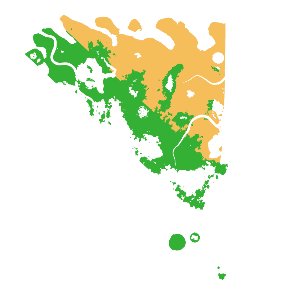 Biome Rust Map: Procedural Map, Size: 5000, Seed: 686522903