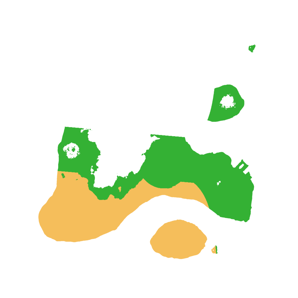 Biome Rust Map: Procedural Map, Size: 2000, Seed: 19211