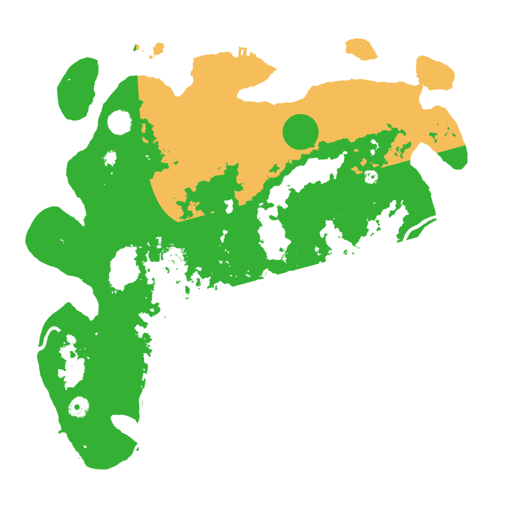 Biome Rust Map: Procedural Map, Size: 3750, Seed: 2054199964