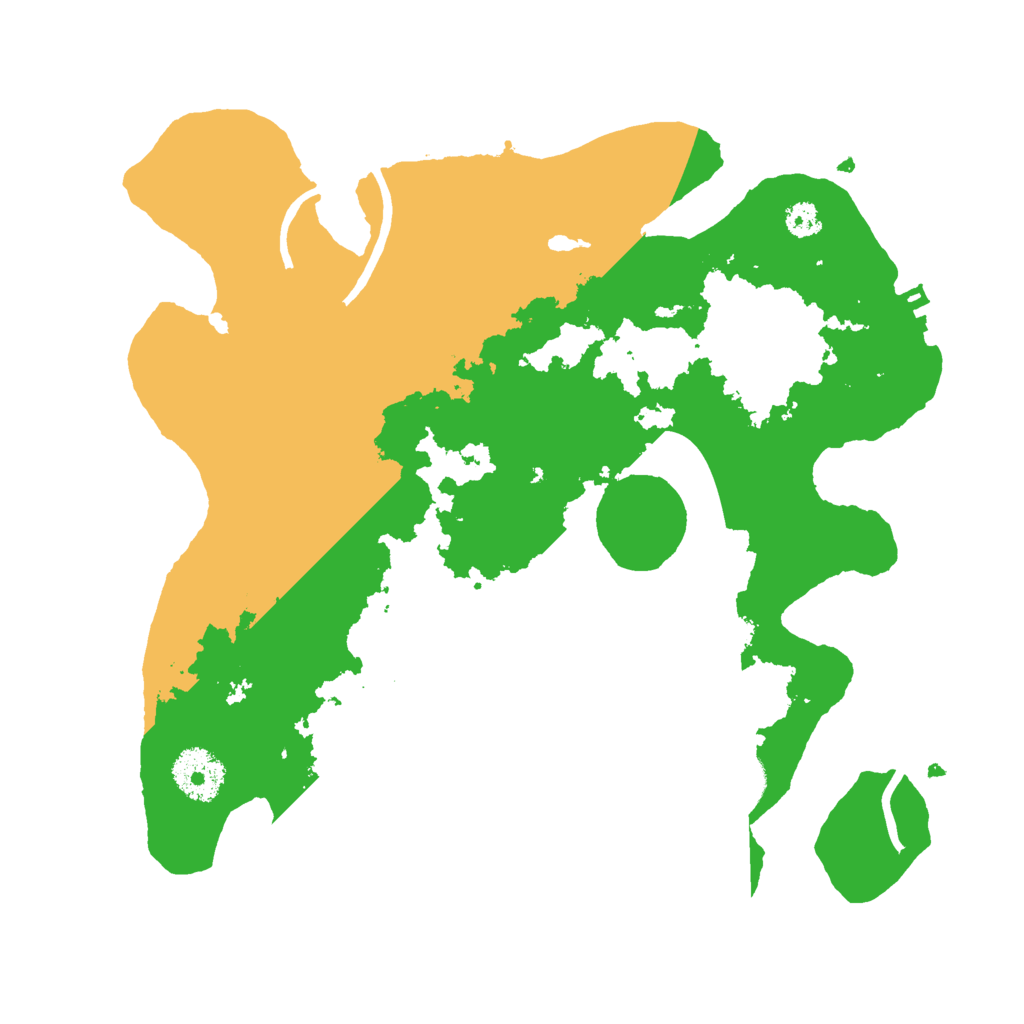 Biome Rust Map: Procedural Map, Size: 3000, Seed: 1247702395