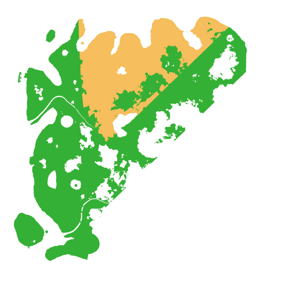 Biome Rust Map: Procedural Map, Size: 4250, Seed: 2022602310