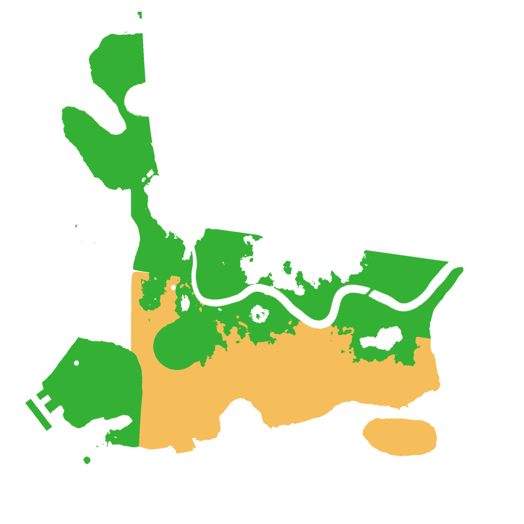 Biome Rust Map: Procedural Map, Size: 3000, Seed: 743