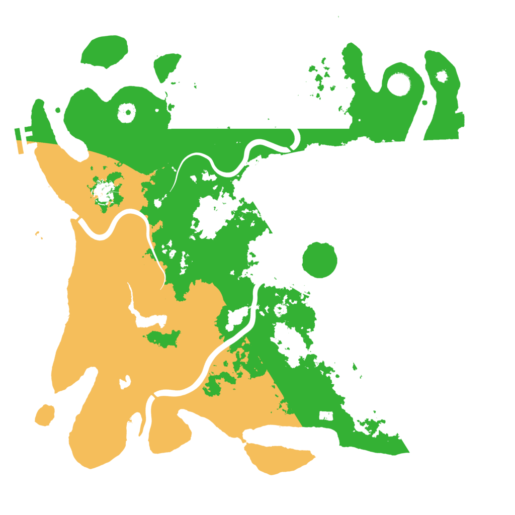 Biome Rust Map: Procedural Map, Size: 4000, Seed: 2112283548
