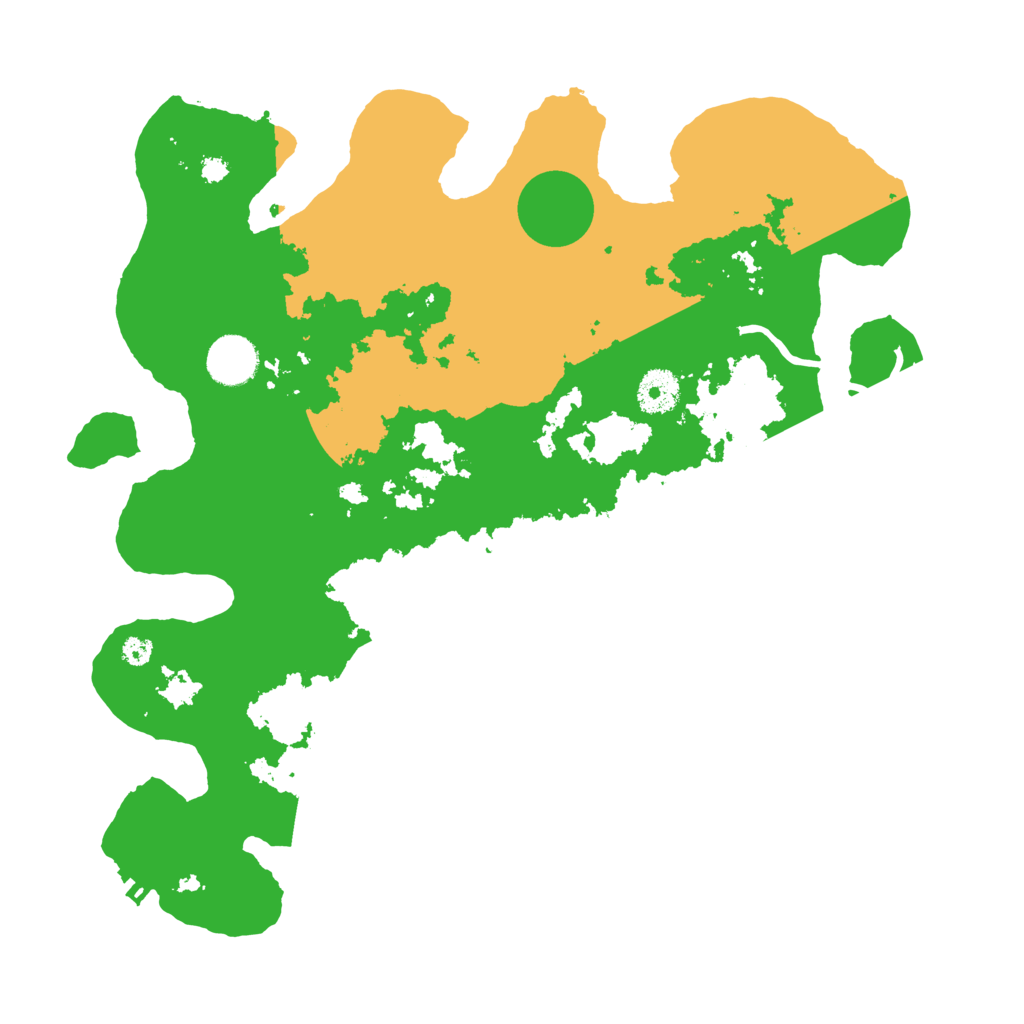 Biome Rust Map: Procedural Map, Size: 3550, Seed: 645106