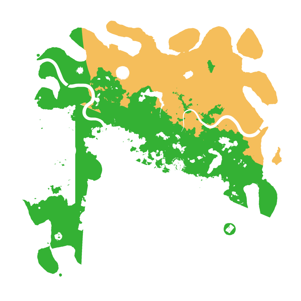 Biome Rust Map: Procedural Map, Size: 4000, Seed: 1127218643