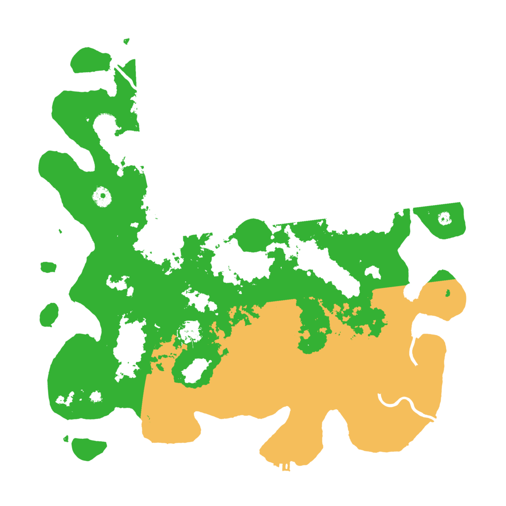 Biome Rust Map: Procedural Map, Size: 4000, Seed: 865621524