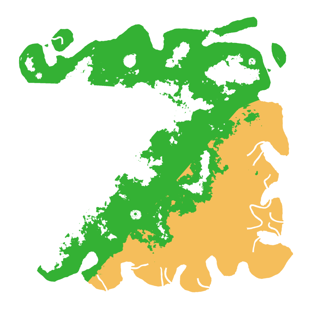Biome Rust Map: Procedural Map, Size: 4500, Seed: 145615