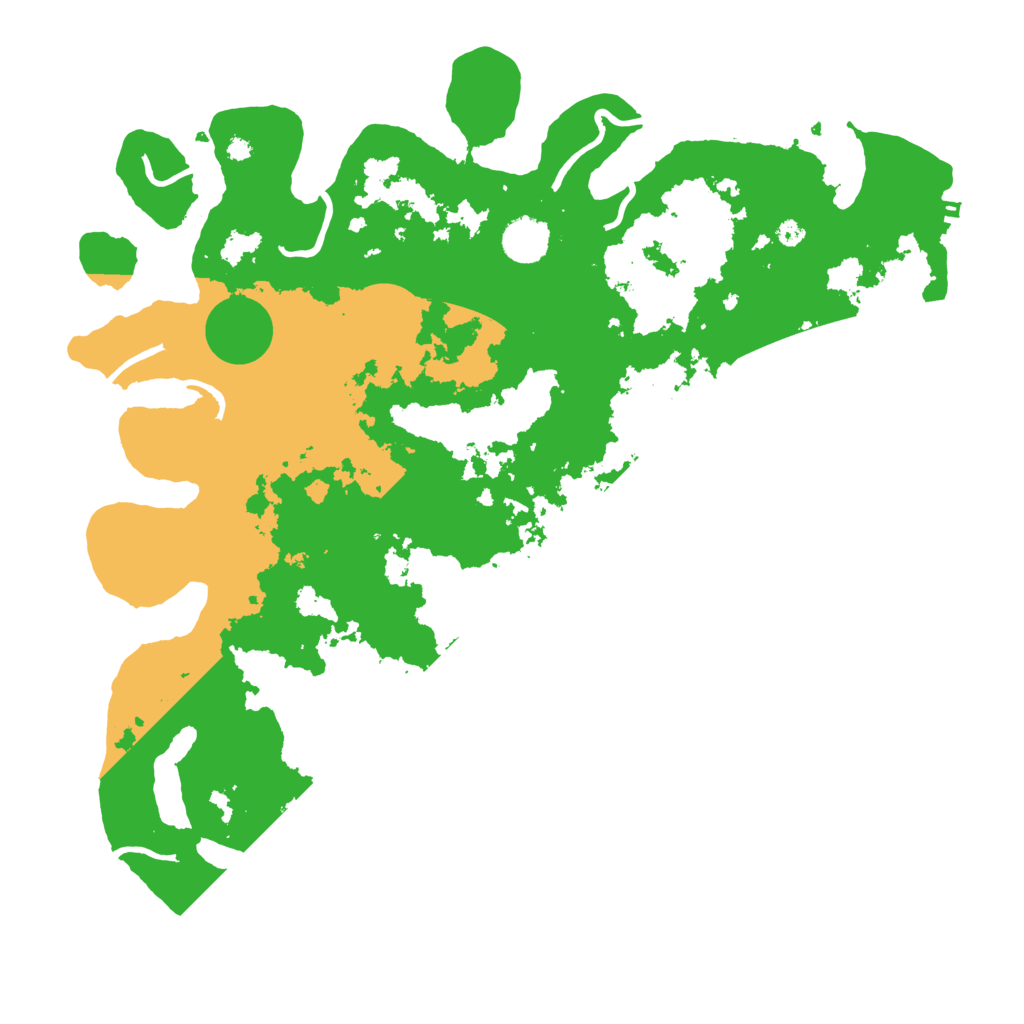 Biome Rust Map: Procedural Map, Size: 4000, Seed: 1228658051