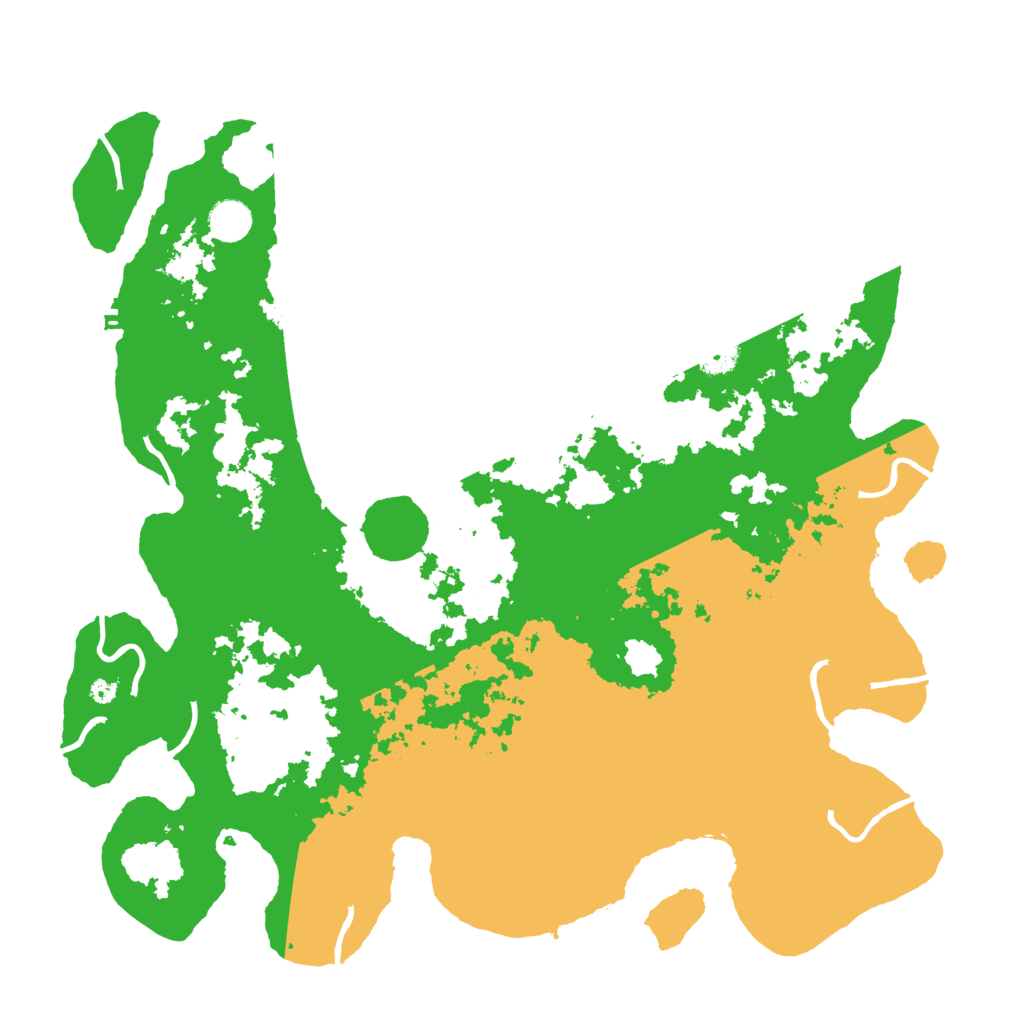 Biome Rust Map: Procedural Map, Size: 4250, Seed: 736674