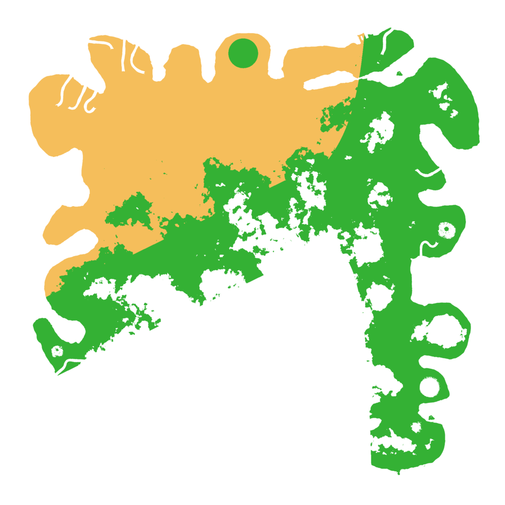 Biome Rust Map: Procedural Map, Size: 4500, Seed: 42669