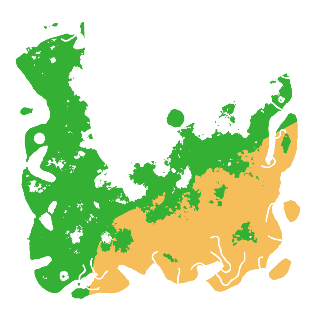 Biome Rust Map: Procedural Map, Size: 5000, Seed: 650000