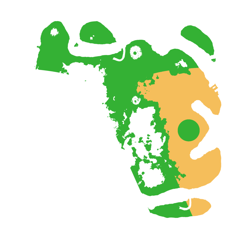 Biome Rust Map: Procedural Map, Size: 3000, Seed: 740992414