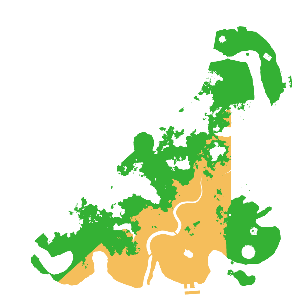 Biome Rust Map: Procedural Map, Size: 4000, Seed: 1065