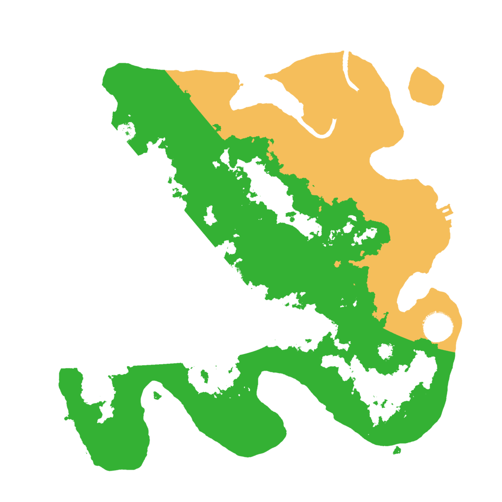 Biome Rust Map: Procedural Map, Size: 3000, Seed: 1219849973