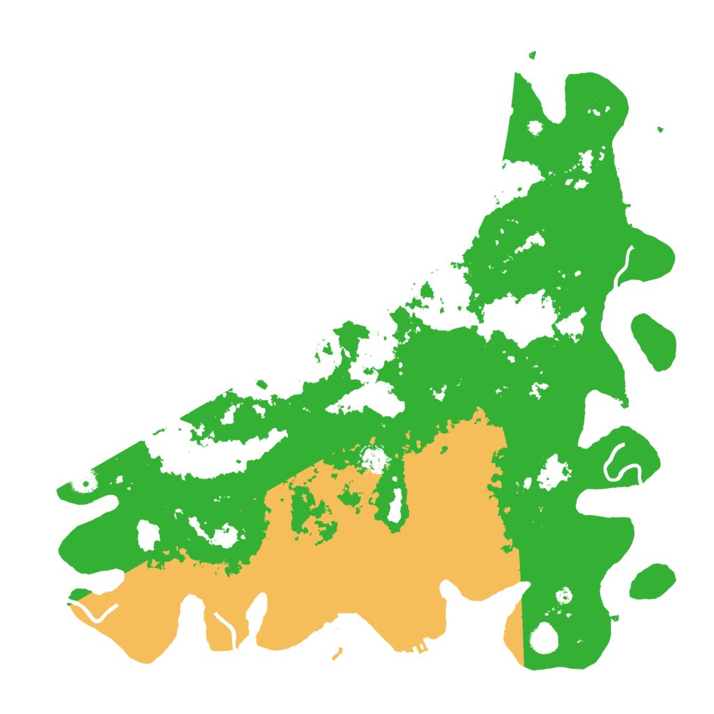Biome Rust Map: Procedural Map, Size: 4500, Seed: 956471392