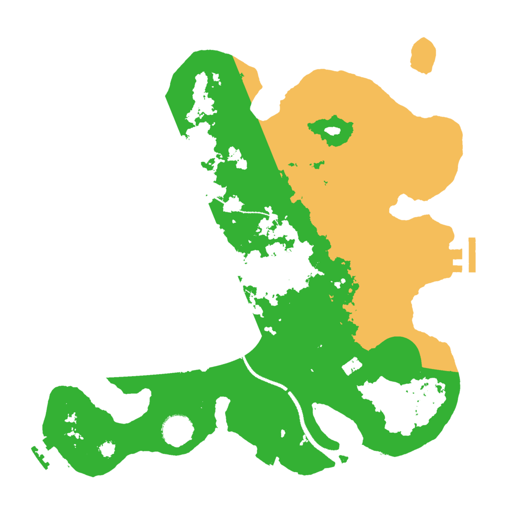 Biome Rust Map: Procedural Map, Size: 3000, Seed: 402373065