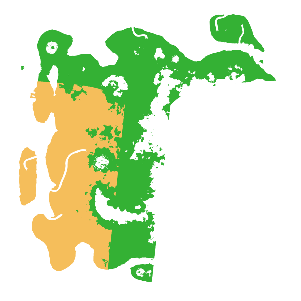 Biome Rust Map: Procedural Map, Size: 3800, Seed: 2066698422