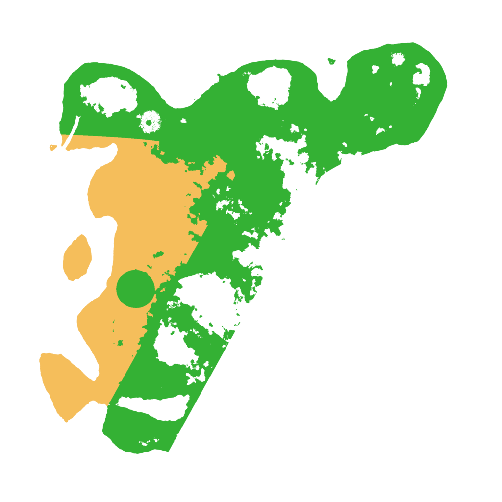 Biome Rust Map: Procedural Map, Size: 3500, Seed: 35598898